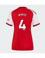 Arsenal Ben White #4 Domácí Dres pro Dámské 2026-27 Krátký Rukáv